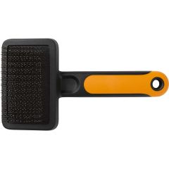 Fiskars Karda Stålborst. Pälskarda med skonsamma piggar. 