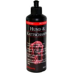 Petwise Hund & Kattschampo. Vårdande och lindrar klåda från ohyra.