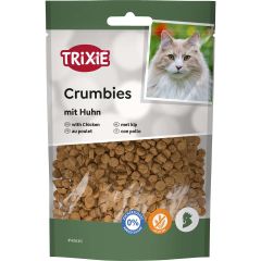 Trixie. Crumbies Kyckling 50 g. Kattgodis med taurin och 78% kött.