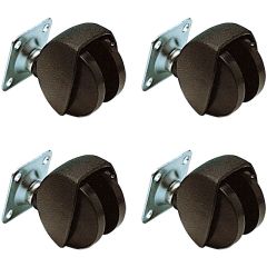Ferplast Hjulset L140 4-pack. Hjul till smådjursbur Furet.