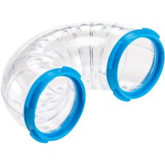 Ferplast Rör U-sväng. U-format hamsterrör i transparent plast. 
