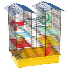 WD-IMPEX. Hamsterbur Tower. Hög hamsterbur med flera nivåer.