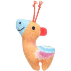Flamingo. Kattleksak Nitz Giraff. Mjuk giraff med kattmynta. 