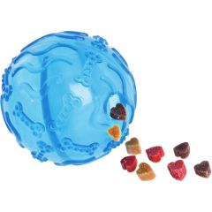 Flamingo. Hundleksak Missy Treat Ball. Godisboll av som fylls med snacks. 