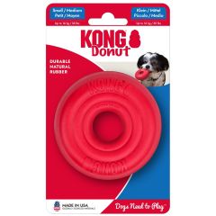 Kong Donut S/M. Donut som studsar och rullar.
