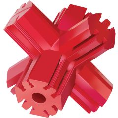 Studsande tandrengörare för hund