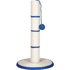 Rund klöspelare helt inklädd i sisal