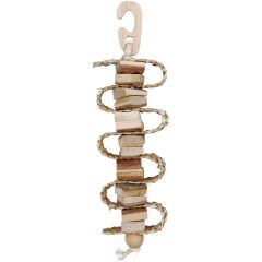 Fågelleksak Halmband