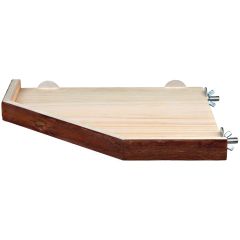 Plattform som ger skydd och extra liggplats