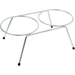 Tung och stadig ställning för matskålar