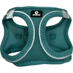 Ozami. Sele Air-Mesh Turkos 3XS. Mjuk och luftig sele i mesh-tyg.