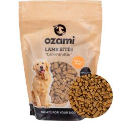 Lammsnittar Premium 1kg. Smaskiga lammsnittar till hund.