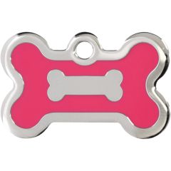 PetScribe Bone Epoxy. Graverad ID-Bricka med egen text.