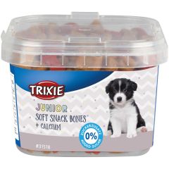 Trixie Jr Soft Snack Bones 140. Små och mjuka godbitar med kalcium.