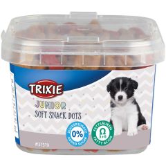 Trixie Jr Soft Snack Dots 140g. Mjuka godbitar med Omega-3 och Omega-6.