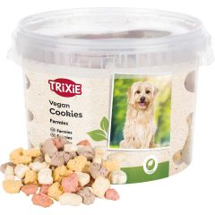 Trixie Cookie Snack Farmies. Små lättuggade kex av roliga figurer helt vegetabiliska.