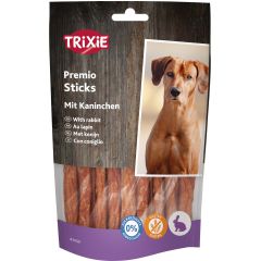 Mjuk-sega hundtugg med högt köttinnehåll av kanin 