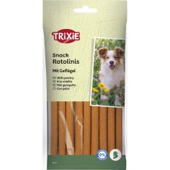 Soft Snack Rotolinis Poultry. Mjuka stix med smak av fågel.