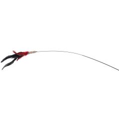 Flamingo. Vippa Dangler Marit 61-186 cm. Lång vippa med matatabi och fjädrar.