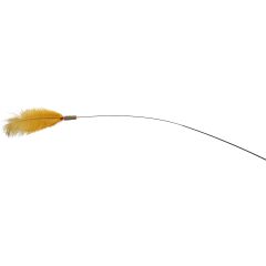 Flamingo. Vippa Dangler Bliss 61-186 cm. Lång vippa med matatabi och fjädrar.